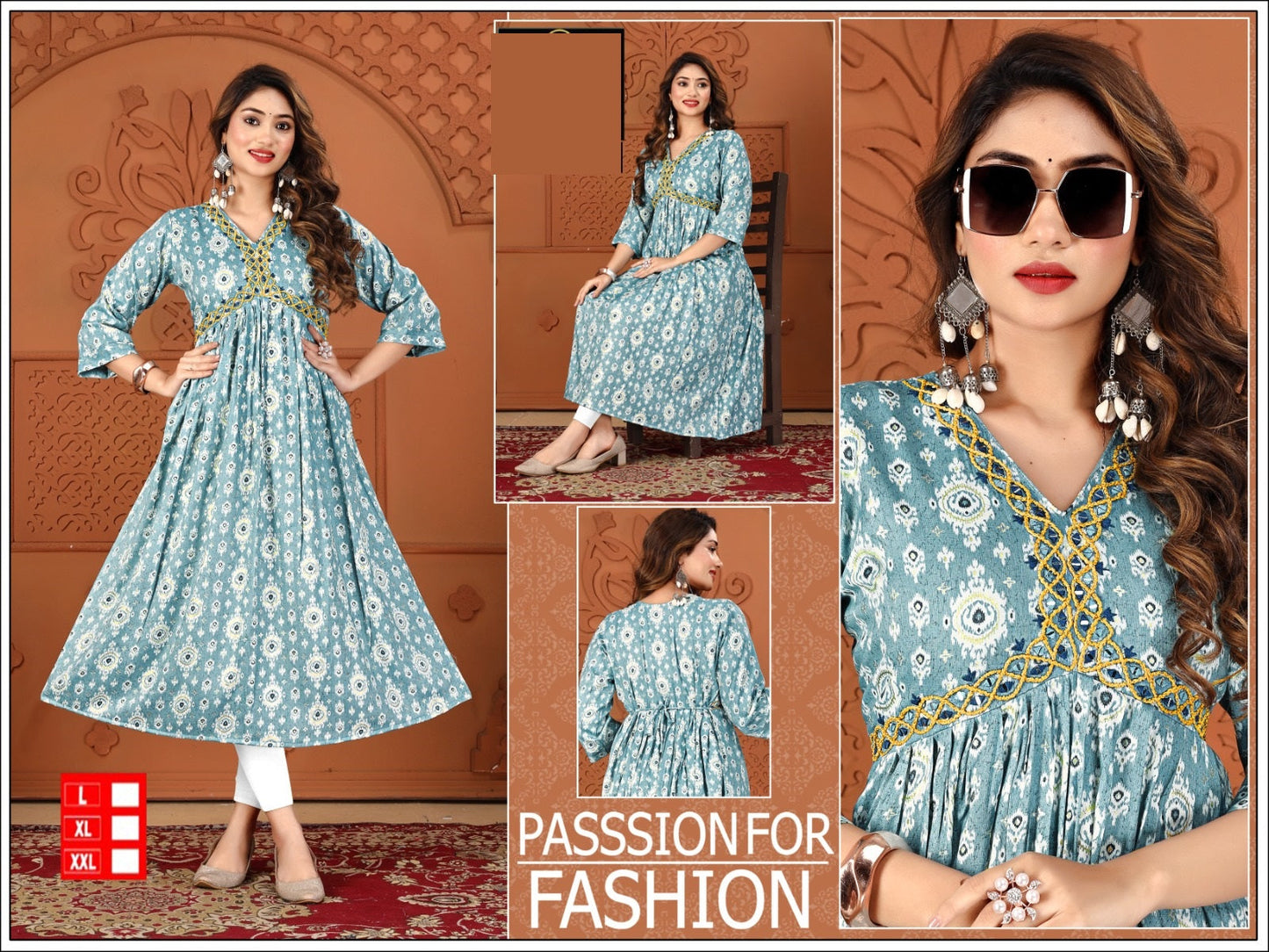 Aaliya Cut Kurti - AC14